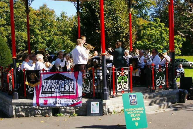 bandstand in Dorchester